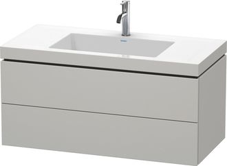Duravit Duravit - Mueble De Ba&ntilde;o L-cube Wt Vero Air 500x1000x480mm 1 Orificio Para Grifer&iacute;a En Hormig&oacute;n