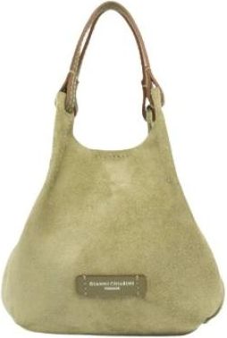 Gianni Chiarini Dua Bag - Dames - Handtassen - Groen - ONE Size - Leer - Tassen