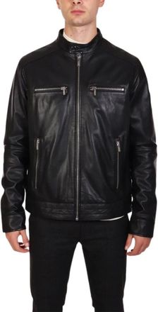 Karl Lagerfeld Hombre, Chaquetas, Negro, Talla: L