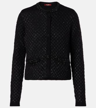 ※9/29まで値下げ※Rhinestone Knit Ensemble KNIT TOP WITH RHINESTONES - Dark grey | ZARA New Zealand