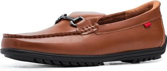Marc Joseph New York Elliot Road (Hands Free Technology) Mens Slip on Shoes Cognac Napa Leather : 11.5 M, Faux Leather