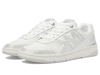 Michael Kors Rebel Lace Up Womens Shoes Optic White2 : 8.5 M, Synthetic