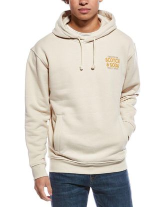 Scotch & Soda Relaxed Fit Fleece Graphic Hoodie