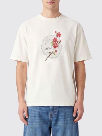 Dr&ocirc;le de Monsieur Dr&ocirc;le de Monsieur T-shirt in cotone con stampa grafica e logo vintage