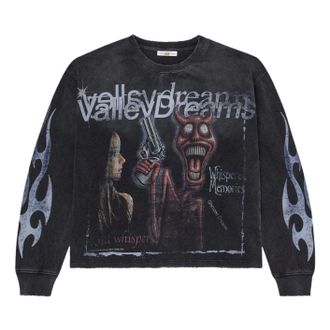 Vale Forever Psychopath L/S T-Shirt Black 11451-1SS2604VFPLB-BLAC