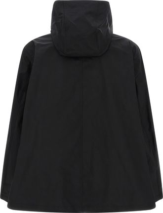 Balenciaga Mens Black Polyester Parka Clothing