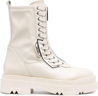 Liu Jo Love 22 ankle-boots - women - Leather - 39 - Neutrals