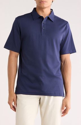 David Donahue Cotton Polo in Navy at Nordstrom Rack, Size Xx-Large