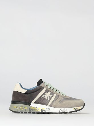 Premiata Sneakers Lander Premiata in camoscio e nylon