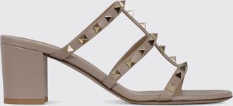 Valentino Garavani Mules Rockstud in pelle