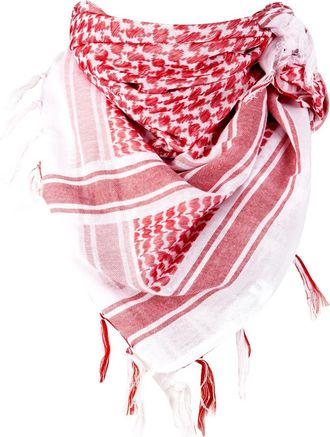 Generic Scarves for Ladies Wool Shawl Warm Stole Plaid Arab Plaid Fringe Lightweight Scarf Cotton Head Neck Scarf With Tassel For Outdoor Camping Accessory Un