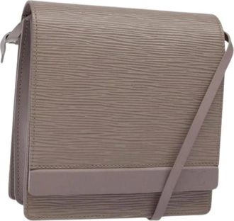 Louis Vuitton Pre-owned Cross Body Bags, female, Gray, Size: ONE SIZE Pre-owned Vintage Cross Body Bag
