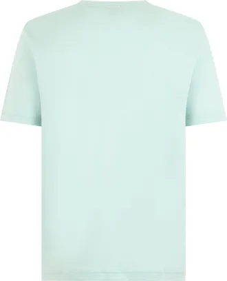 HUGO BOSS Mens Cotton T-Shirt Mint Green T-Shirts And Polos