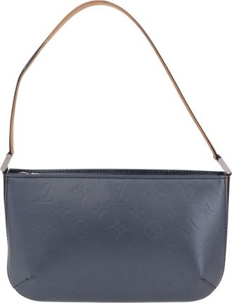 Louis Vuitton Mat Fowler Monogram Vernis Navy Canvas Handbag (Pre-Owned)