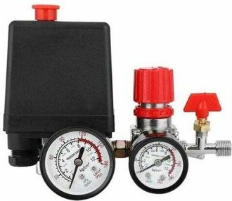 OEM Valvola Pressostatatrice Per Compressore DAria Con Manometro E Regolatore Di Pressione