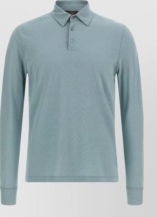 Zanone cotton polo shirt