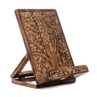 Matr Boomie Aranyani Tree of Life Book Holder Tablet Stand in Brown at Nordstrom