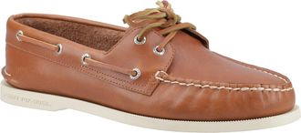 Sperry Top-Sider Authentic 2 Oog Leren Heren Tan Bootsschoenen