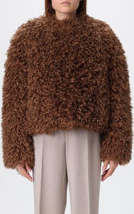 Tagliatore Fur Coat TAGLIATORE Woman color Brown