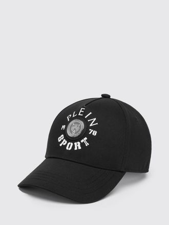 Plein Sport Cotton Baseball Cap With Logo