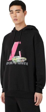 Emporio Armani EA7 Hoodie voor heren (Zwart)