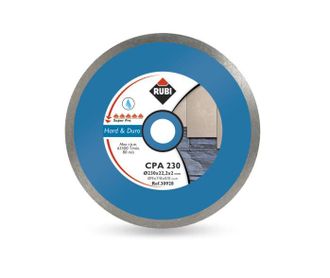 Rubi Cpa 250 Superpro - Disco De Diamante Para Material Duro Continuo (250 Mm)