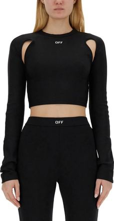 Off-white Mujer, Camisetas, Negro, Talla: S