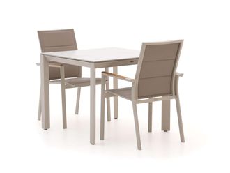 Bellagio la vita attrattiva Bellagio Albinea/Sestino 90cm dining tuinset 3-delig stapelbaar