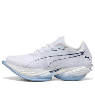 Puma (WMNS) PUMA Fast-R Nitro Elite 3 White Chambray Blue 312061-11