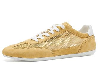 Marc Fisher Lexxy Womens Shoes Yellow/White : 7.5 M, Suede/Textile