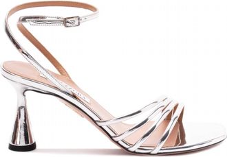 Aquazzura Womens Latour Sandal In Silver