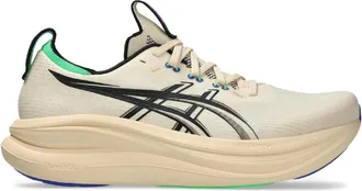 Asics Mens GEL-Nimbus 28 Road-Running Shoes Khaki 10.5