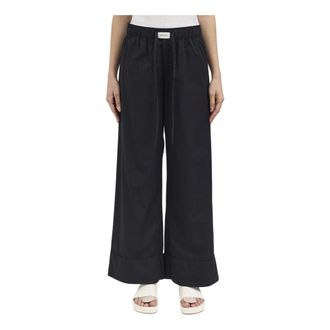 Entire studios Pajama Pant - female - ENTIRE STUDIOS - Wide Trousers - Black - XS - Trousers