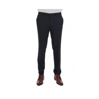 HUGO BOSS Broeken, Heren, Blauw, M, Wol, Suit Pants Extra Slim Fit Super Flex Hesten 212X