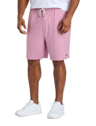 Reebok Big & Tall Performance Shorts in Berry Chill Heather at Nordstrom, Size 1X Big
