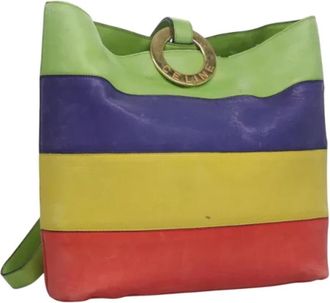 Celine Pre-owned Leather celine-bags - Dames - Vintage Shopper - Veelkleurig - ONE Size - Leer - Vintage