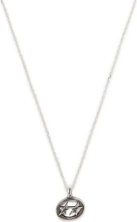 TwoJeys Superstar Pendant Plated Necklace - Silver - One Size