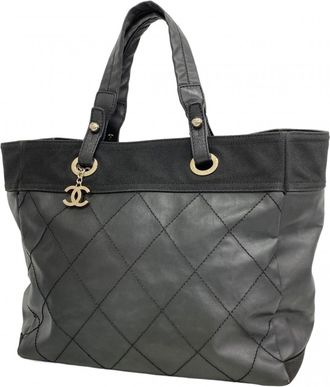 Chanel Black Tote Bag (Pre-Owned)