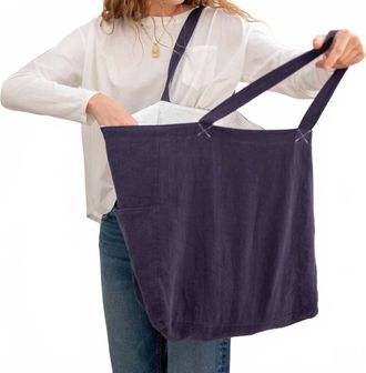 Mersea Canvas Bag In Navy