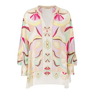 Ivi Seaside Collection Ivi, Dames, Blouses & Shirts, Veelkleurig, Maat: S