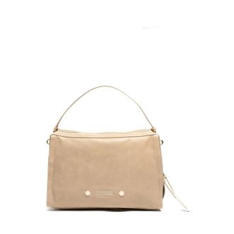 Clio Goldbrenner Tassen, Dames, Beige, ONE Size, Maia Classic Handtas Sand
