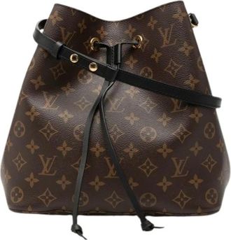 Louis Vuitton Pre-owned Neonoe Bucket Bag - Dames - Vintage Tas - Bruin - ONE Size - Leer - Vintage