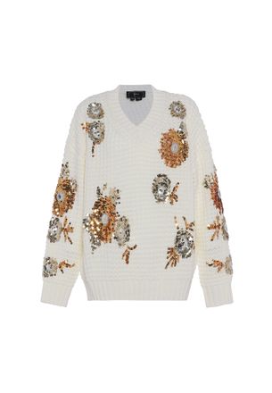 Faina Jumper Dames wolwit