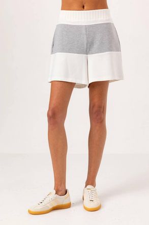 Sundays Brisa Short In Heather Grey Coco Milk