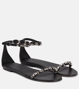 Isabel Marant Embellished leather sandals