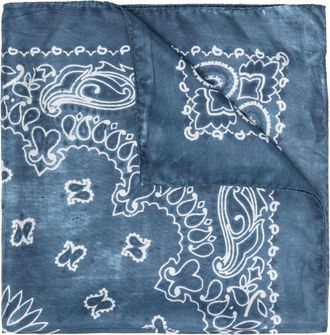 Golden Goose Golden Foulard aus Seide mit Paisley-Print