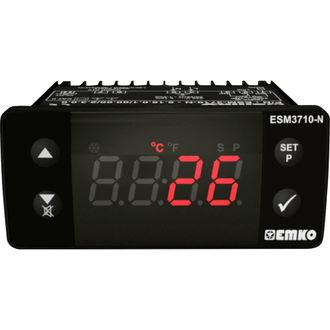 Emko Esm-3710-n.8.12.0.1/00.00/2.0.0.0 Regolatori A 2 Punti Termostato Ptc -50 Fino A 130 &deg;c Rel&egrave; 16 A (l X L X A) 65 X
