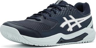 Asics Womens GEL-Dedicate 8 Tennis Shoe Womens Shoes Midnight/White : 7.5 B - Medium, Synthetic