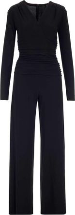 Norma Kamali Jersey Jumpsuit With Long Sleeves