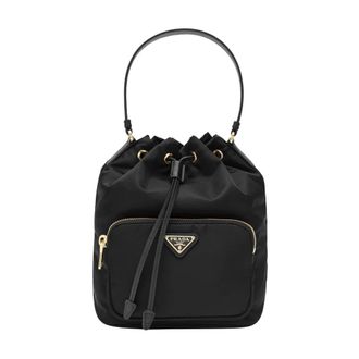 Prada Dames, Tassen, Zwart, Maat: ONE Size Nylon